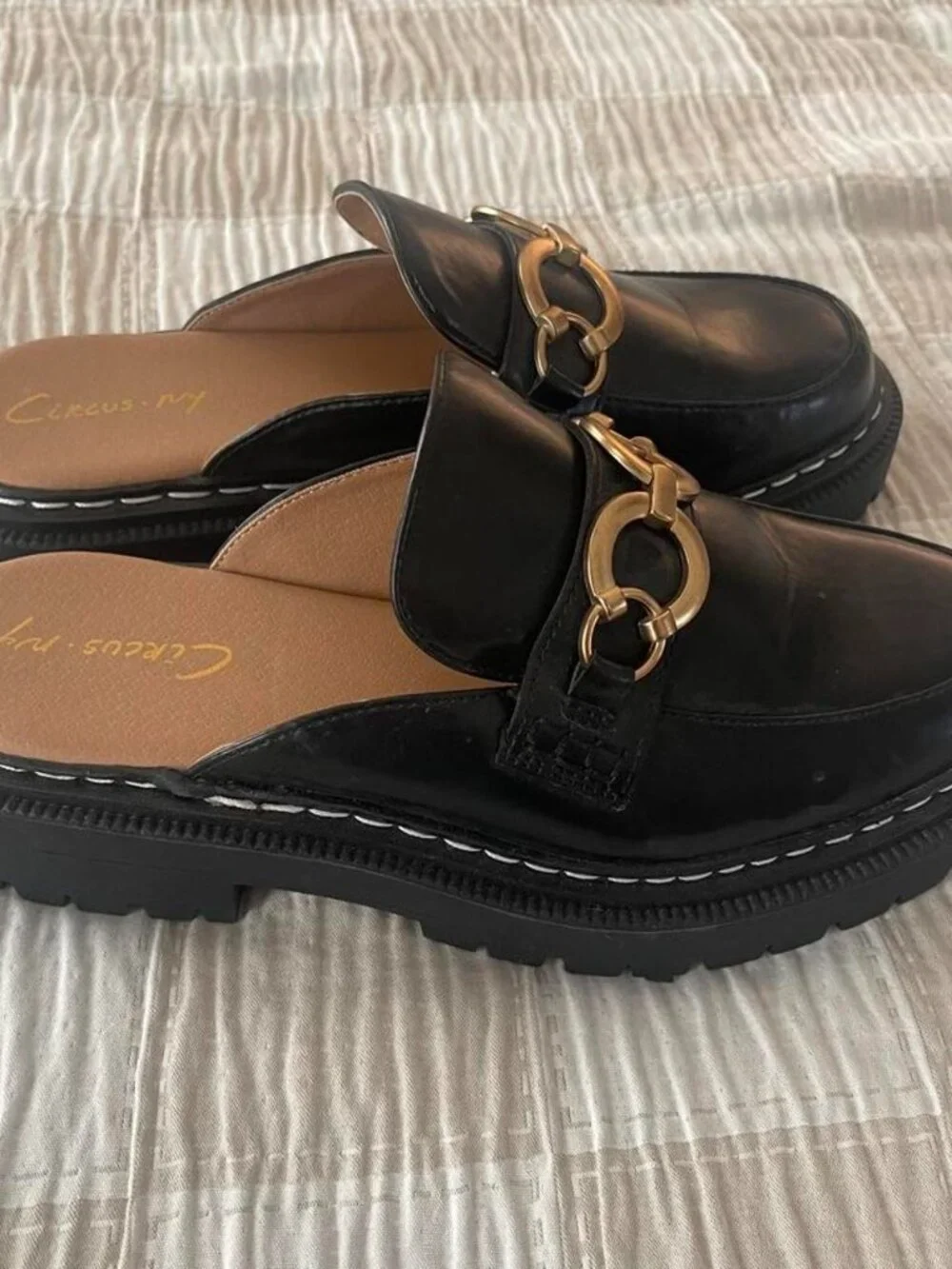 Circus by Sam Edelman Women's Black Loafers